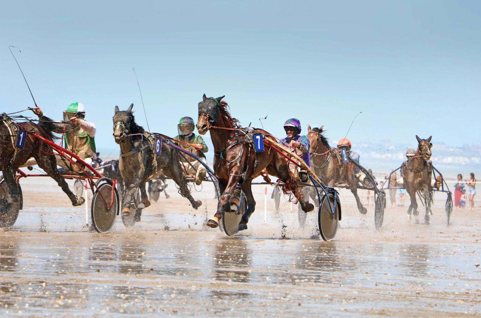 Chariots Race on Beach